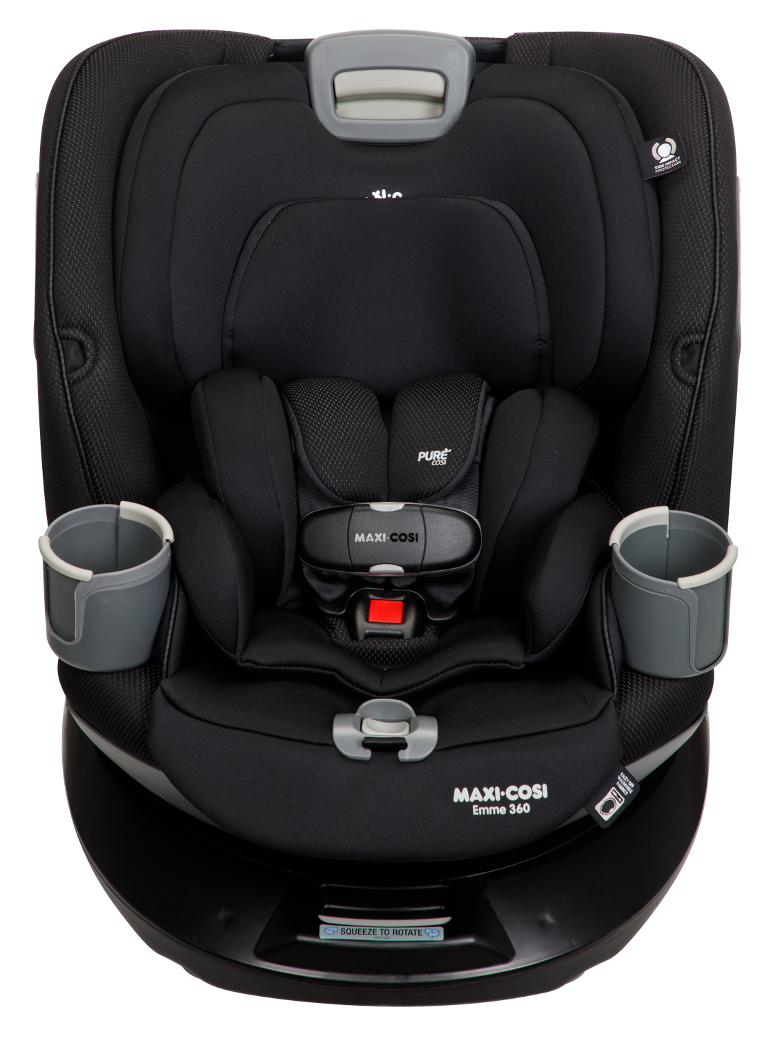 maxi cosi emme MAXI-COSI EMME 360 ALL-IN-ONE CAR SEAT (0-100LBS) MID-NIGHT BLACK – Broadway Lifestyle