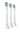 PHILIPS Sonicare HX6073/67 W2c Optimal White compact sonic toothbrush heads (3pcs)