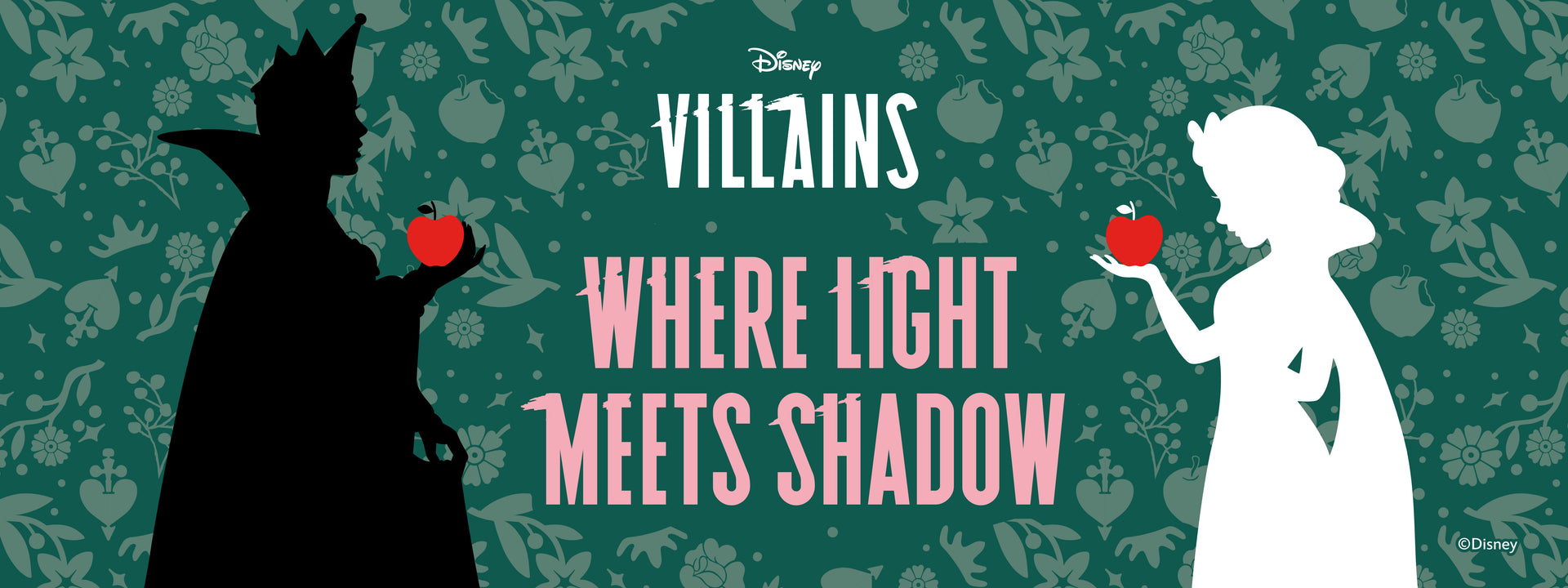 【WHERE LIGHT MEETS SHADOW】限定迪士尼反派系列神秘登場