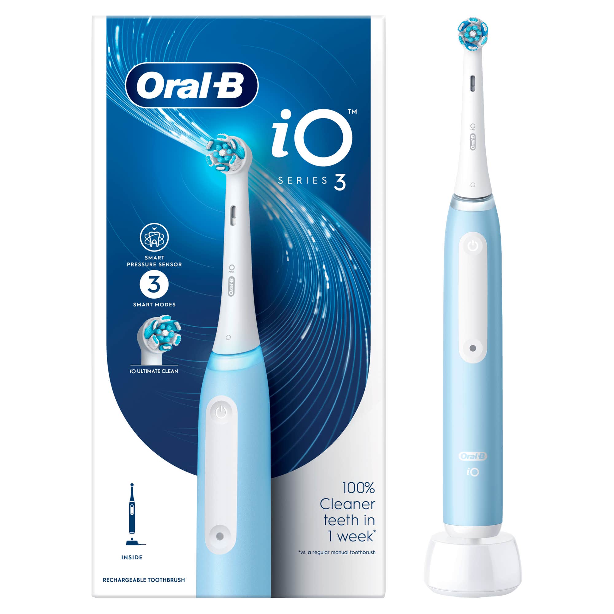 BRAUN Oral-B iO Series 3 充電電動牙刷| Broadway Lifestyle 百老滙